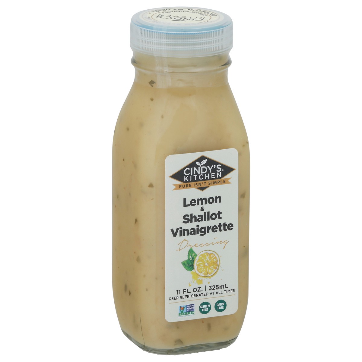 slide 12 of 13, Cindy's Kitchen Lemon & Shallot Vinaigrette Dressing 11 fl oz, 11 fl oz