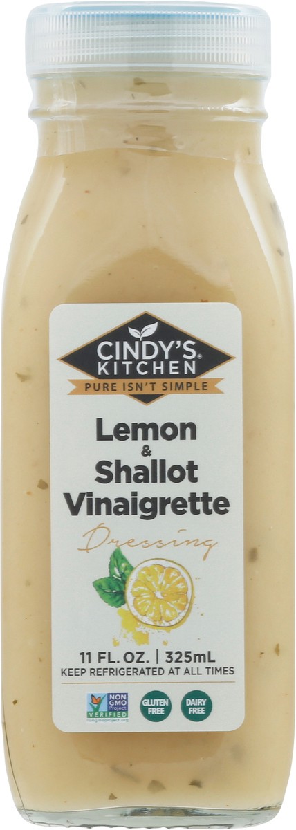 slide 2 of 13, Cindy's Kitchen Lemon & Shallot Vinaigrette Dressing 11 fl oz, 11 fl oz