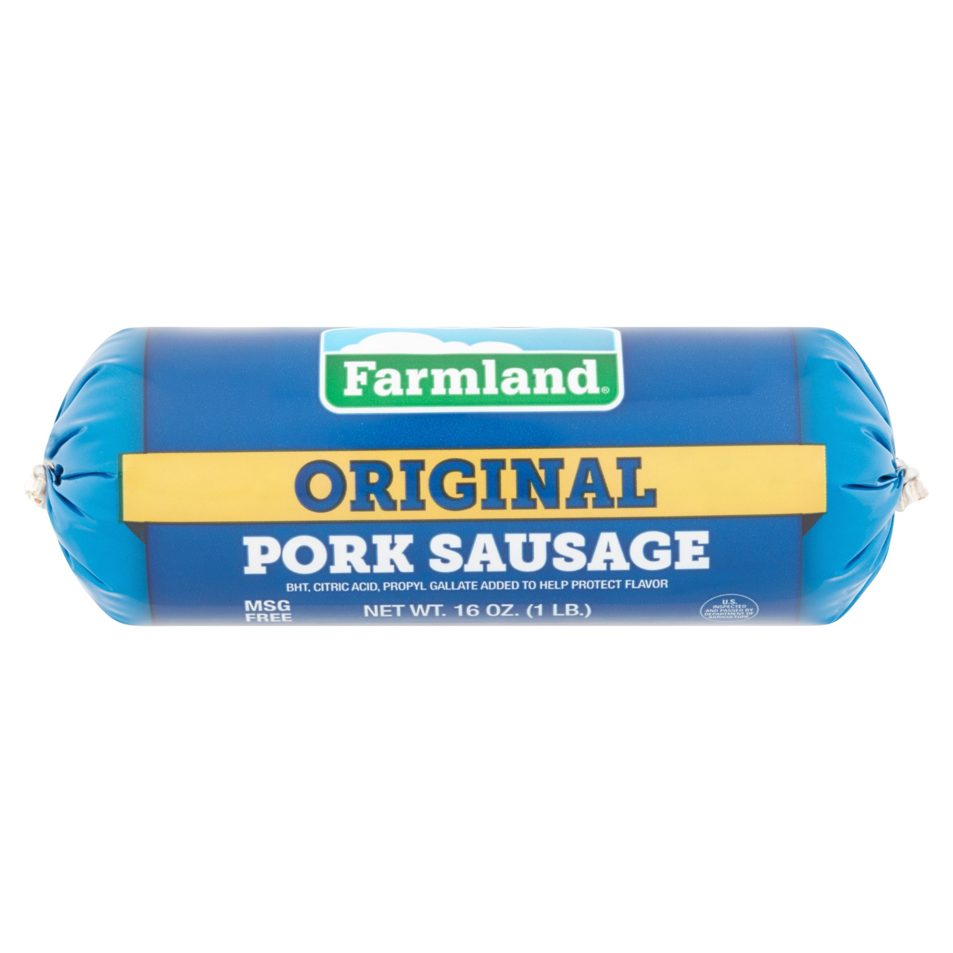 slide 1 of 1, Farmland Original Pork Sausage, 16 oz