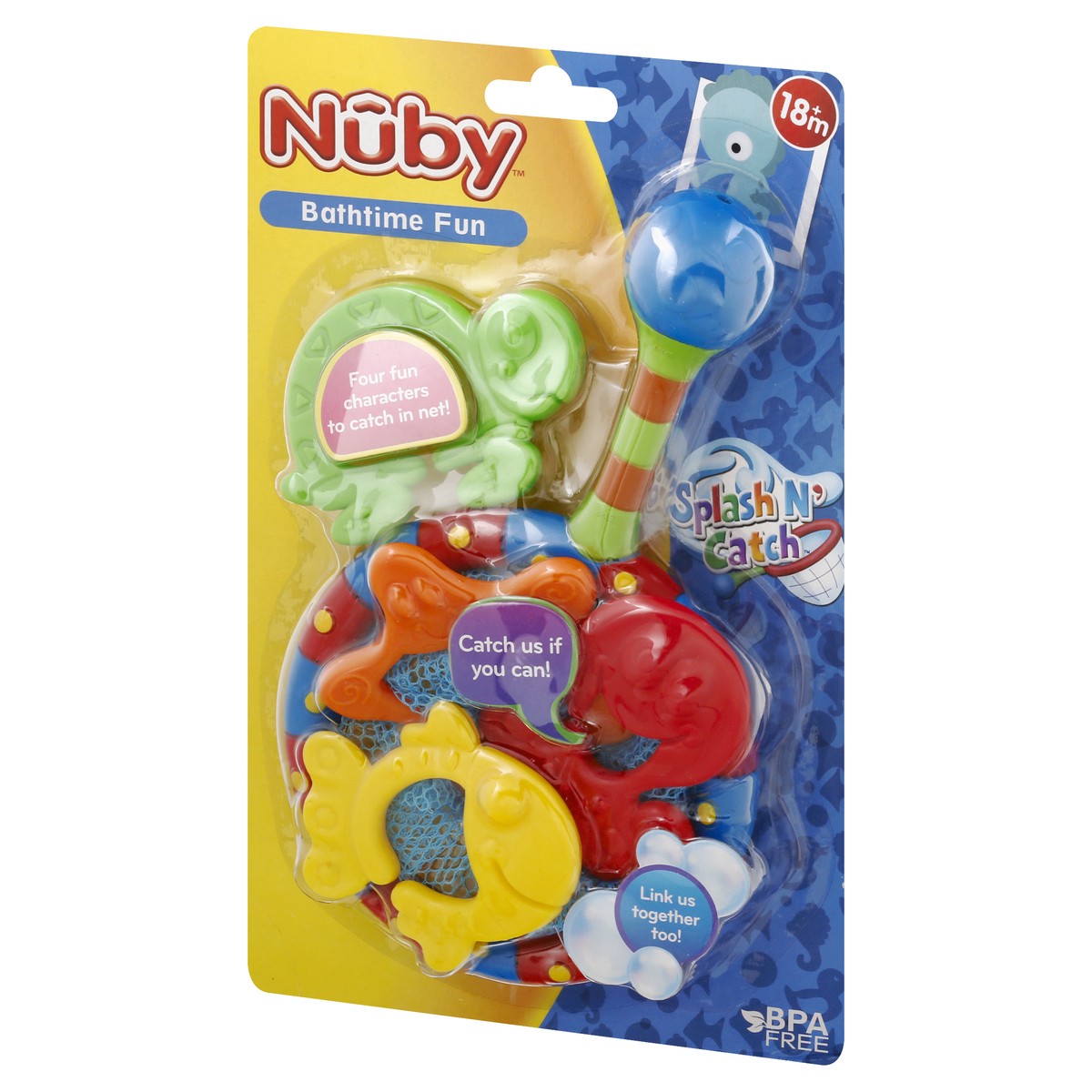 slide 5 of 11, Nuby Splash N' Catch 18+ Months Bathtime Fun Fishing Set 1 ea, 1 ea