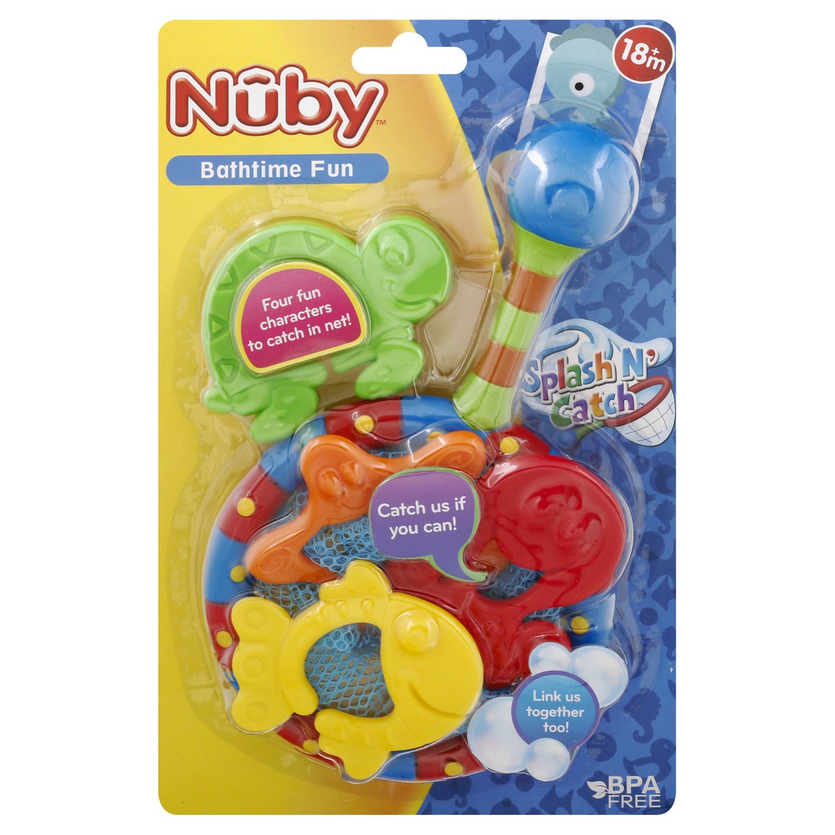 slide 1 of 11, Nuby Splash N' Catch 18+ Months Bathtime Fun Fishing Set 1 ea, 1 ea