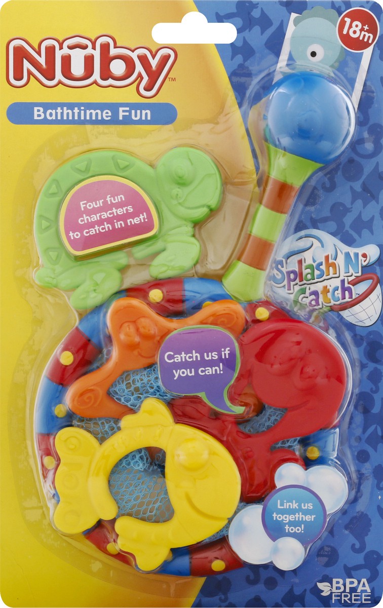 slide 9 of 11, Nuby Splash N' Catch 18+ Months Bathtime Fun Fishing Set 1 ea, 1 ea