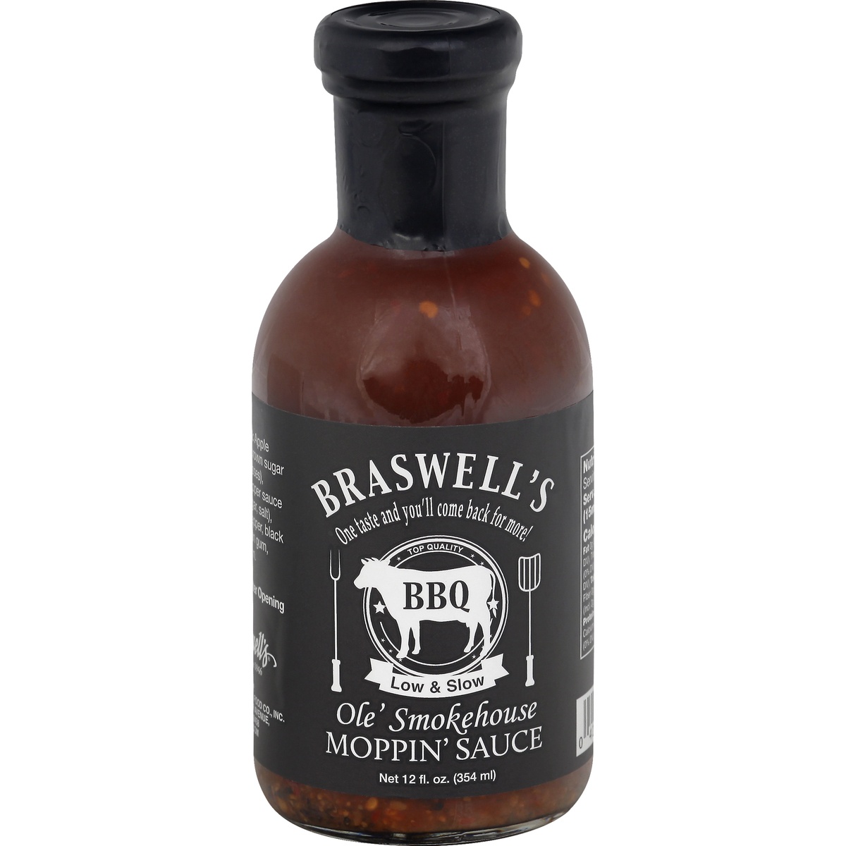 slide 1 of 1, Braswell's Braswells BBQ Smokehouse Sauce, 13.5 oz