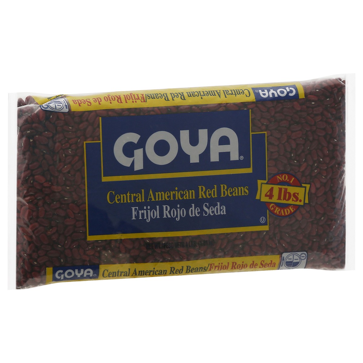 slide 4 of 9, Goya Central American Red Beans 4 lb, 4 lb