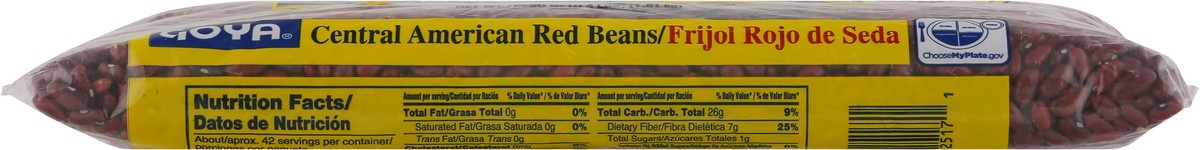 slide 7 of 9, Goya Central American Red Beans 4 lb, 4 lb