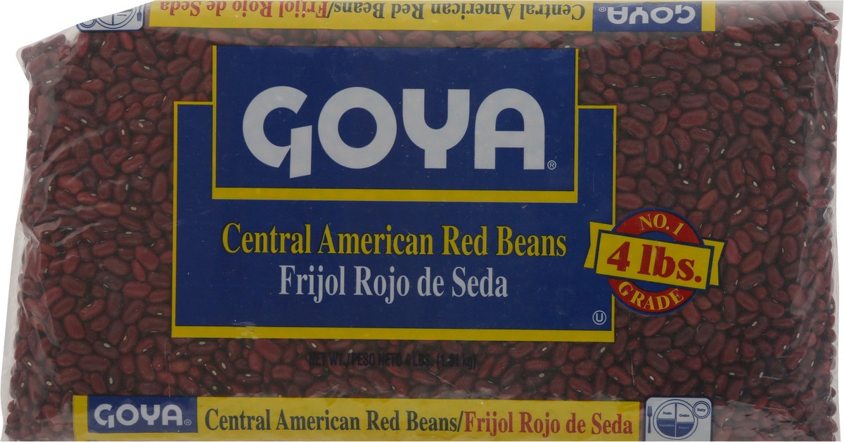 slide 3 of 9, Goya Central American Red Beans 4 lb, 4 lb