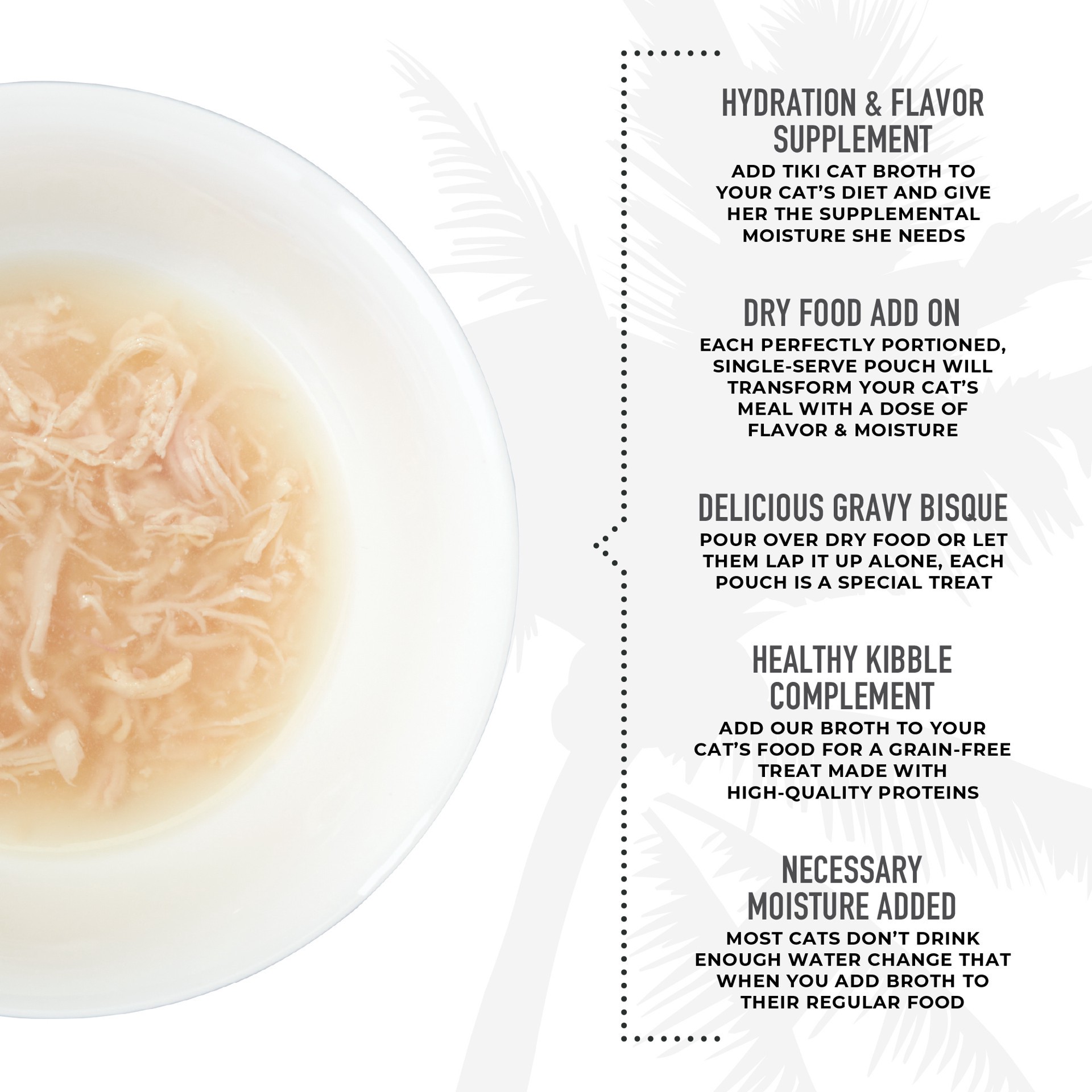 slide 7 of 7, Tiki Cat Born Carnivore Broths Wet Cat Food Toppers, Variety Pack, 1.3 oz. Pouch (12 Count), 15.6 oz