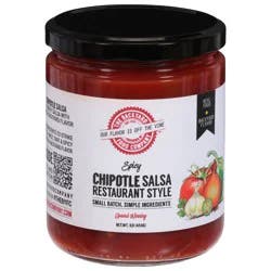 The Backyard Food Company Restaurant Style Spicy Chipotle Salsa 1 lb