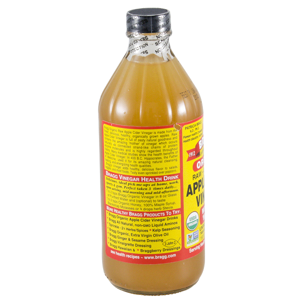 slide 9 of 13, Bragg Organic Raw & Unfiltered Apple Cider Vinegar, 16 oz