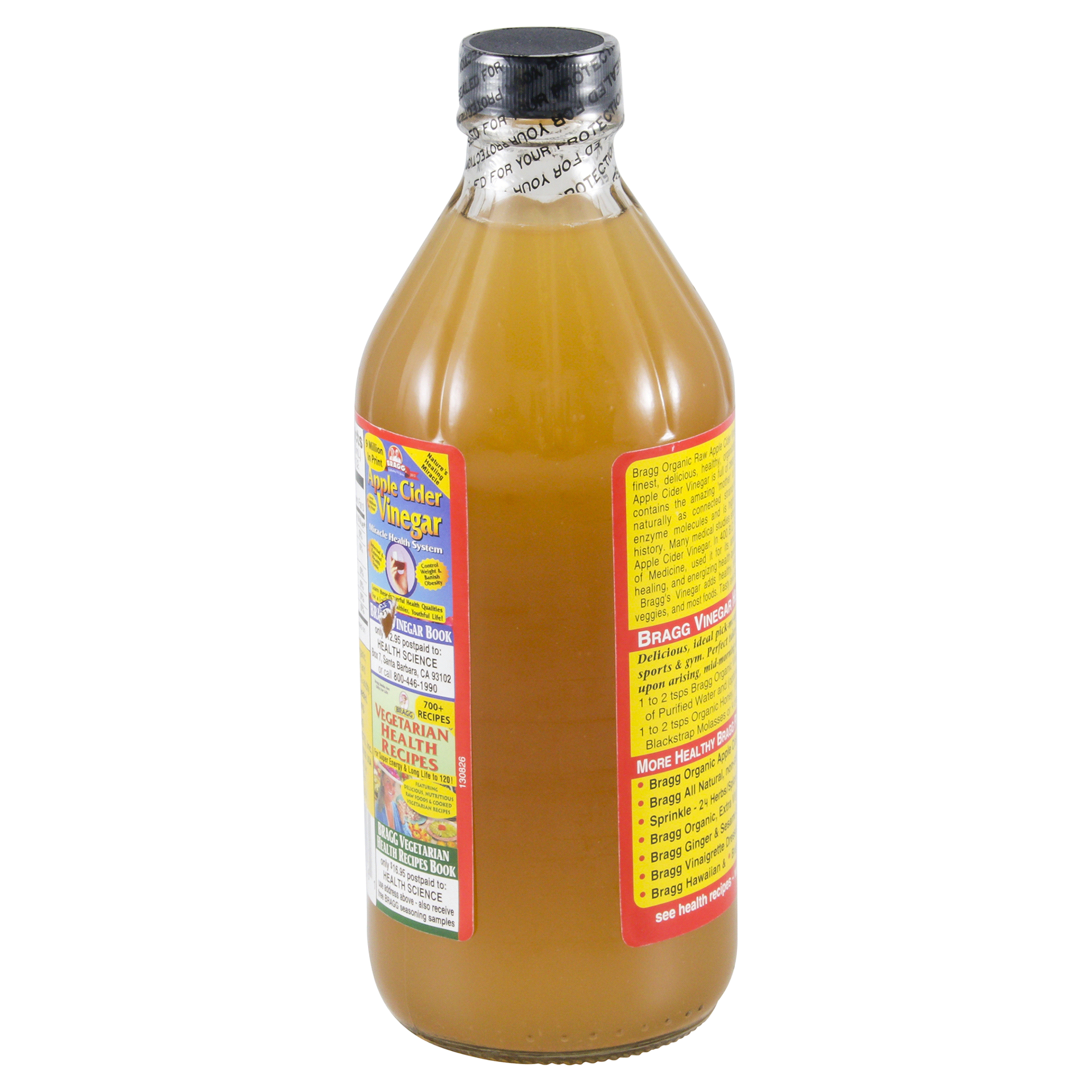 slide 13 of 13, Bragg Organic Raw & Unfiltered Apple Cider Vinegar, 16 oz