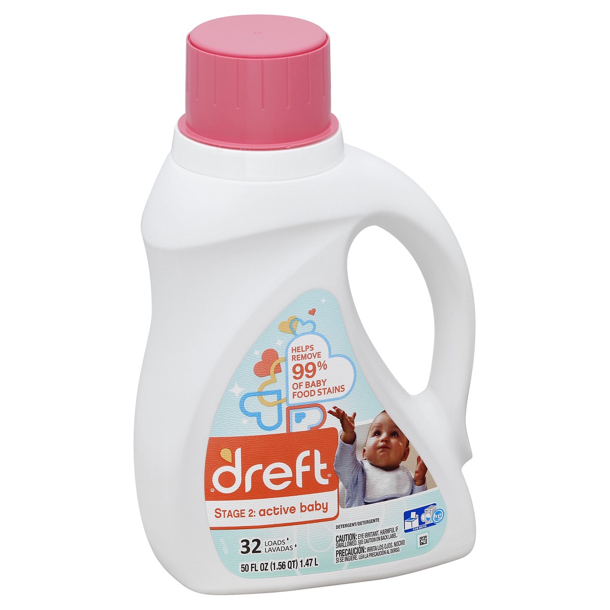 slide 1 of 1, Dreft Detergent 50 oz, 50 oz