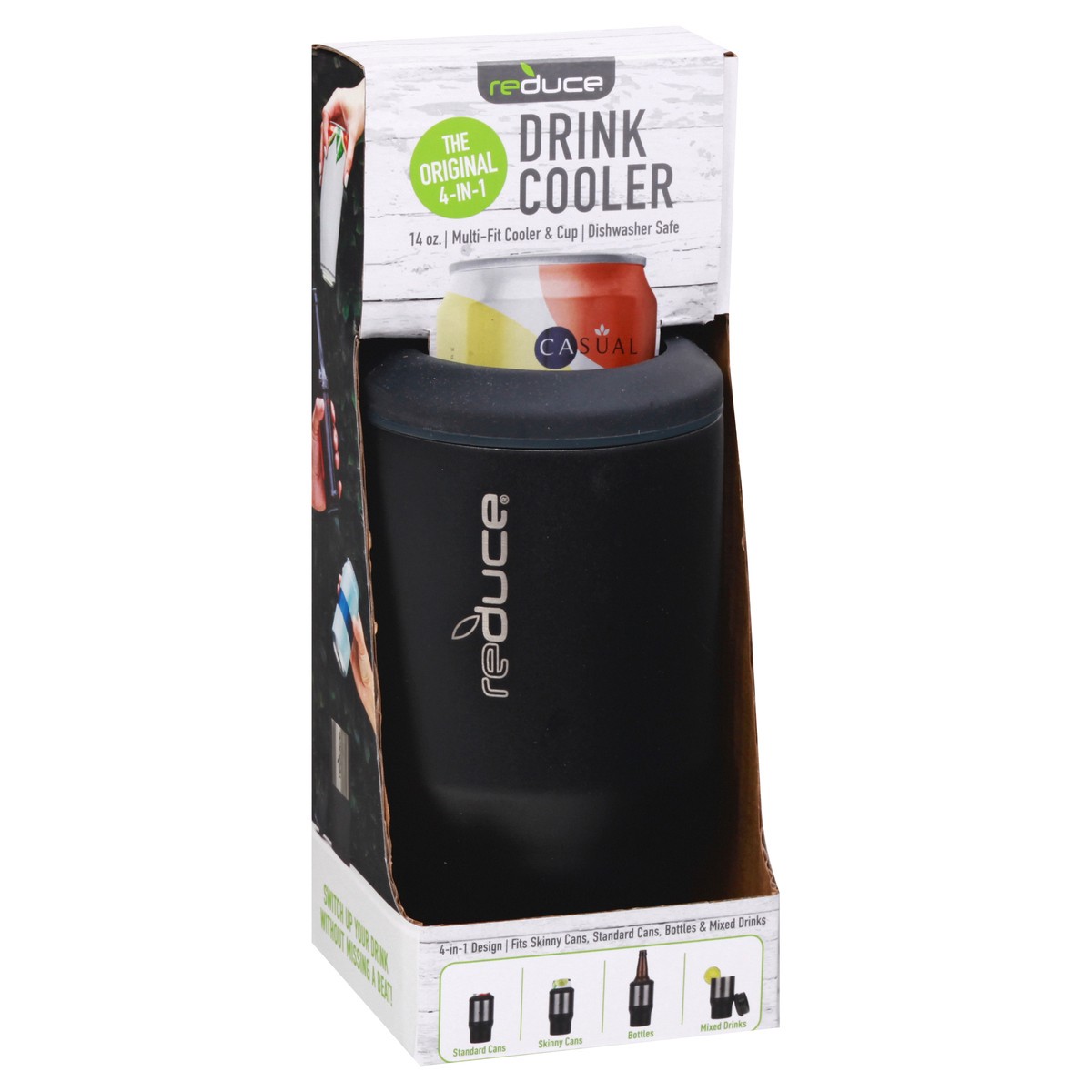 slide 2 of 9, Reduce 14 Ounces Drink Cooler 1 ea, 1 ct