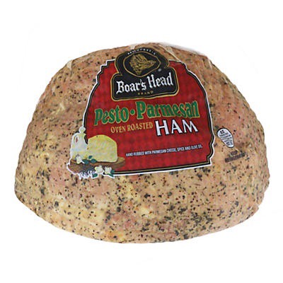 slide 1 of 1, Boar's Head Ham Pesto Parm, per lb