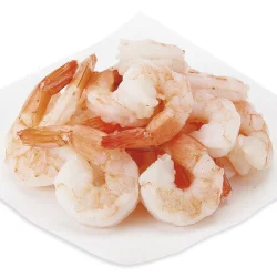 Cooked Shrimp, Medium, 41 50 Shrimp/Lb Previously Frozen, Farmed