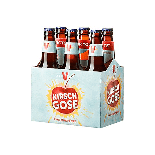 slide 1 of 1, Victory Brewing Company Kirsch Gose Sour Cherry Bier, 6 ct; 12 oz