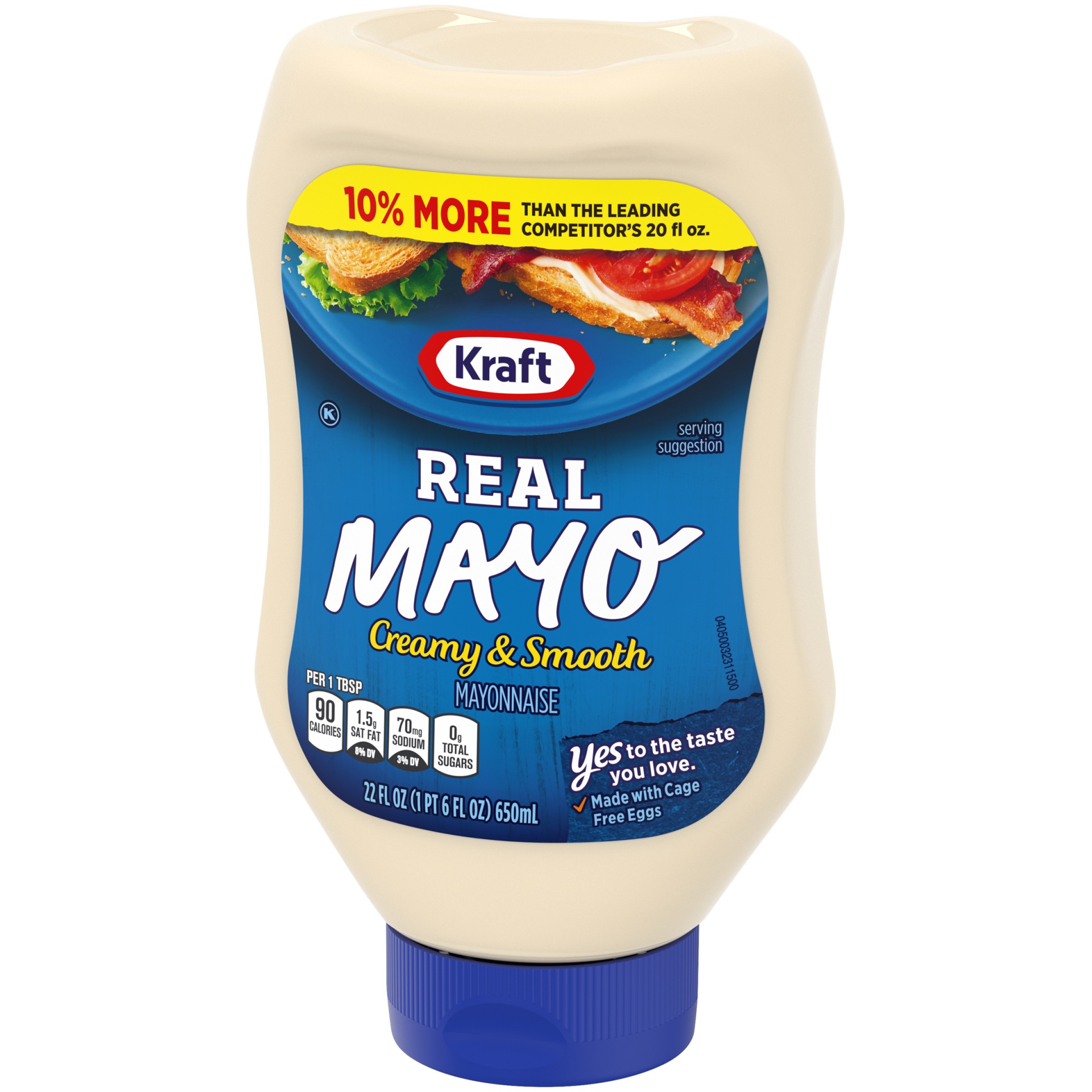 Kraft Real Mayo 22 Fl Oz 