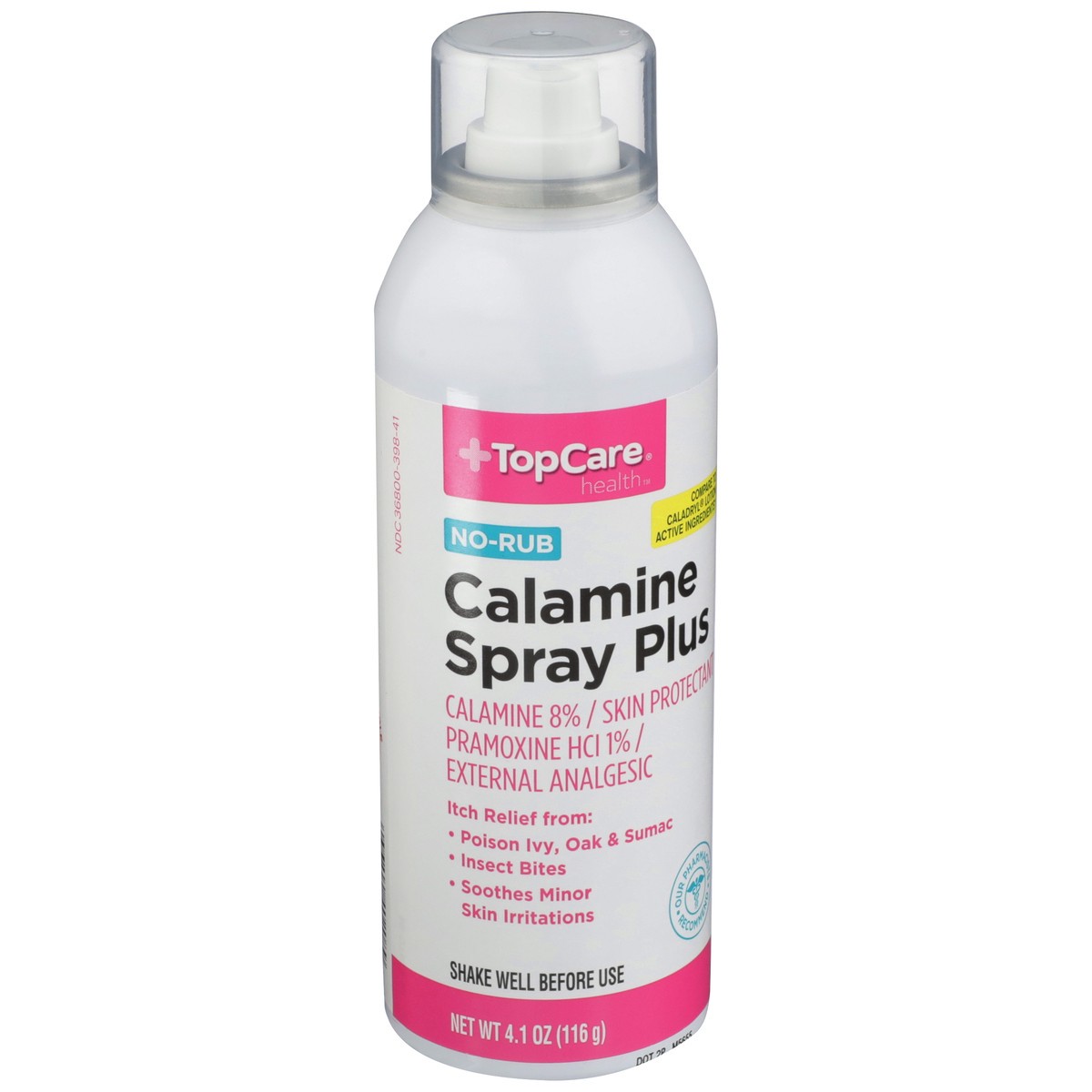 slide 8 of 9, TopCare Calamine Lotion Plus Spray, 4.1 oz