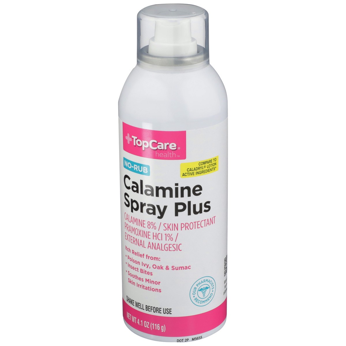 slide 2 of 9, TopCare Calamine Lotion Plus Spray, 4.1 oz