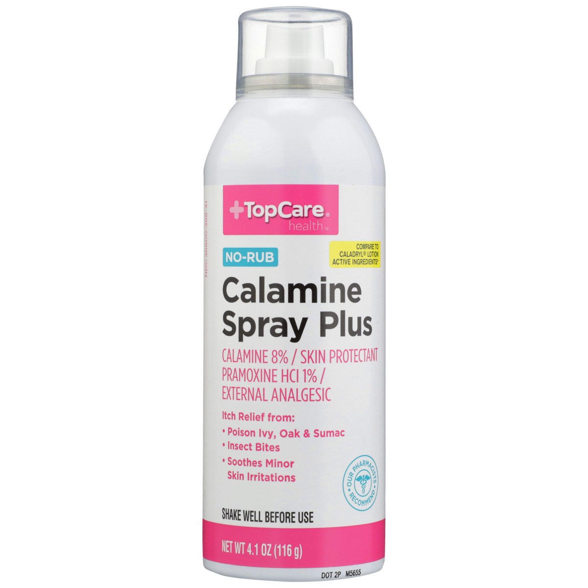 slide 9 of 9, TopCare Calamine Lotion Plus Spray, 4.1 oz