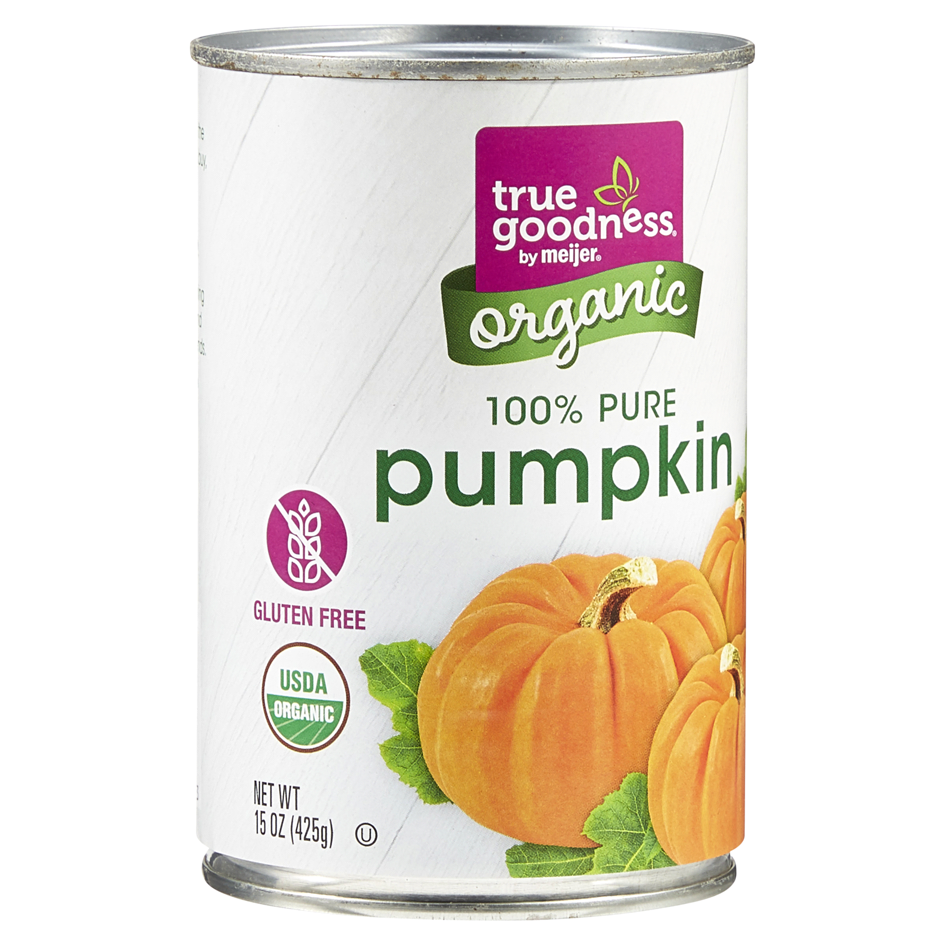 slide 13 of 29, True Goodness Organic Pumpkin, 15 oz