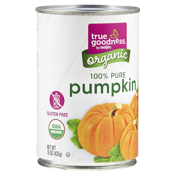 slide 8 of 29, True Goodness Organic Pumpkin, 15 oz