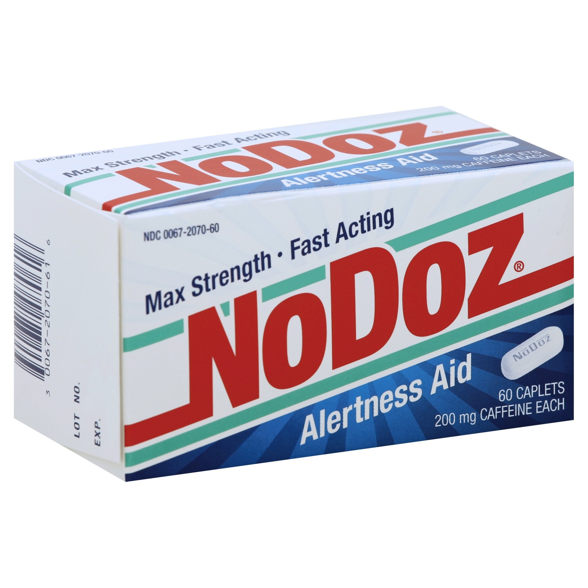 slide 1 of 4, NoDoz Stay Awake Adult Caffeine, 60 ct