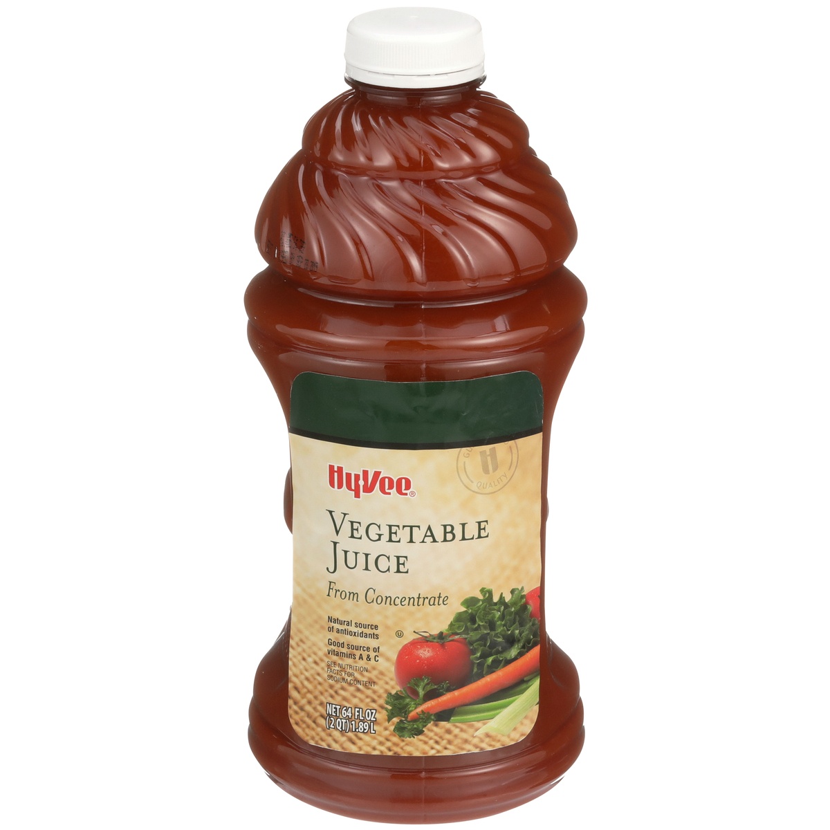 slide 1 of 1, Hy-vee Vegetable Juice From Concentrate - 64 fl oz, 64 fl oz