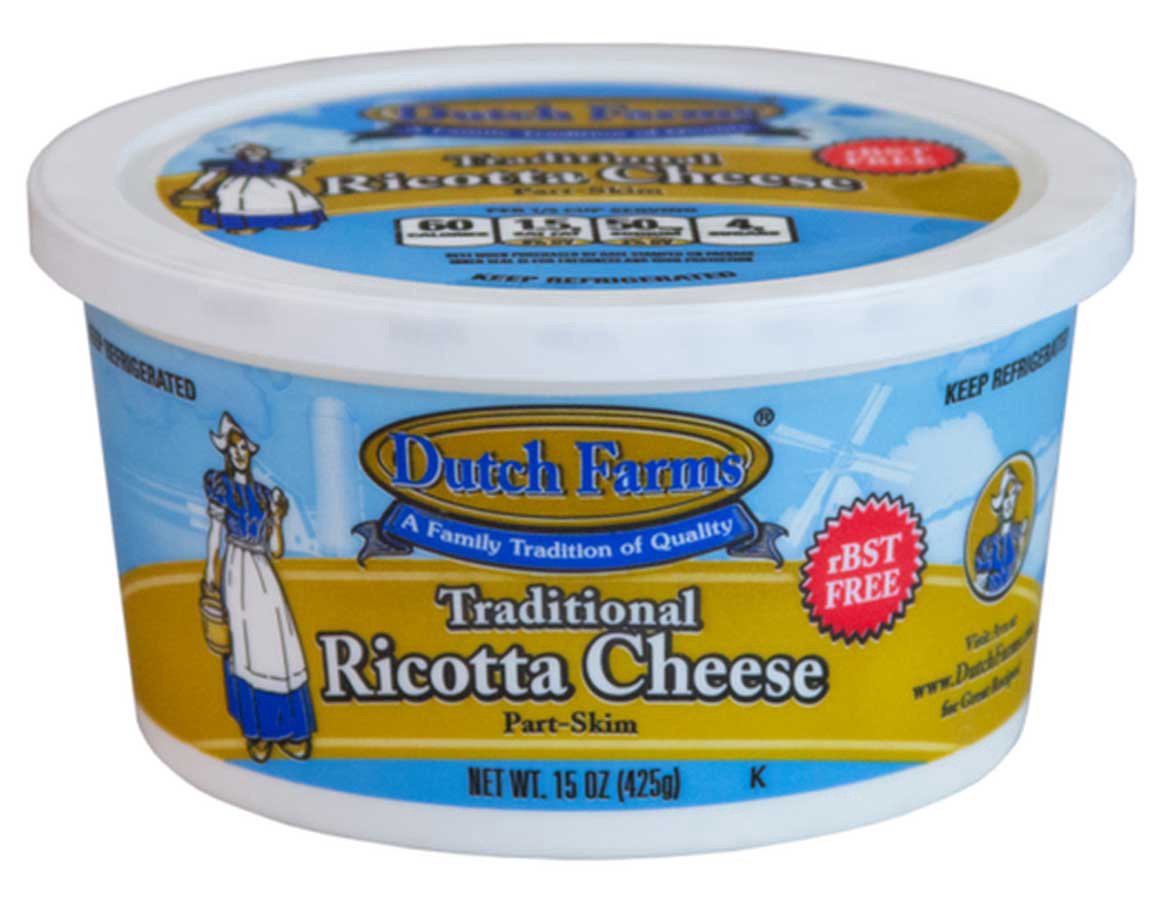 slide 1 of 2, Dutch Farms Traditional Ricotta Cheese, 15 oz