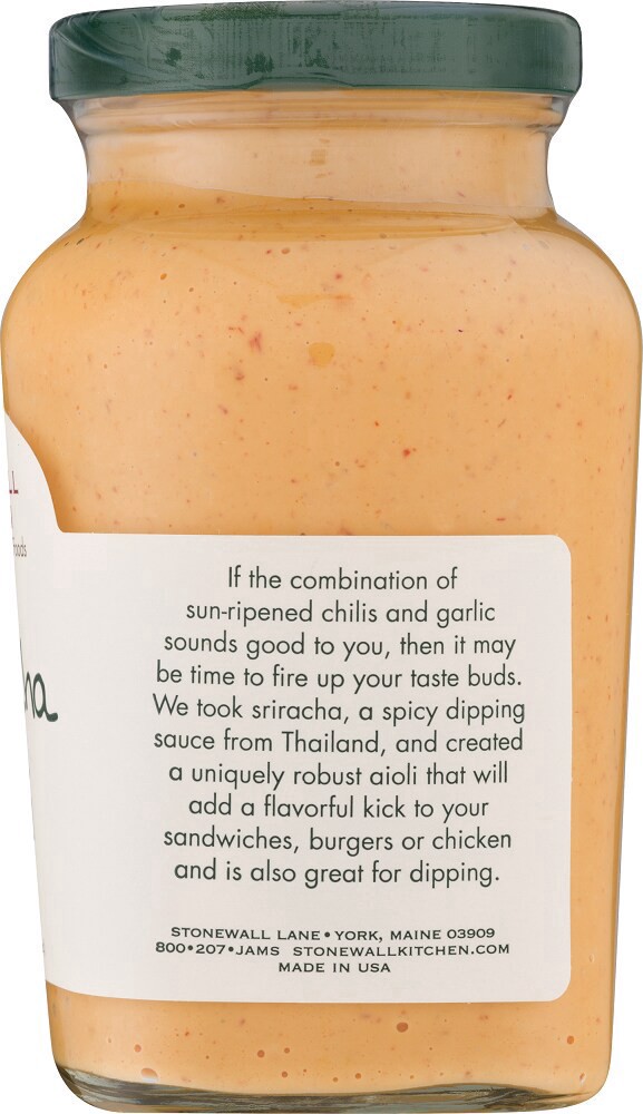 slide 3 of 4, Stonewall Kitchen Sriracha Aioli, 10.25 oz