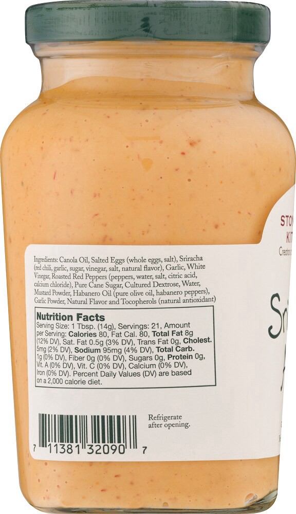 slide 4 of 4, Stonewall Kitchen Sriracha Aioli, 10.25 oz