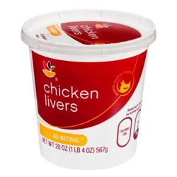 Giant All Natural Chicken Livers Fresh
