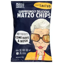 The Matzo Project Sea Salted Matzo Chips 6 oz