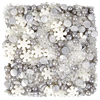 slide 3 of 5, Wilton Sprinkles, Snowflake Metallic Mix, 4.2 oz