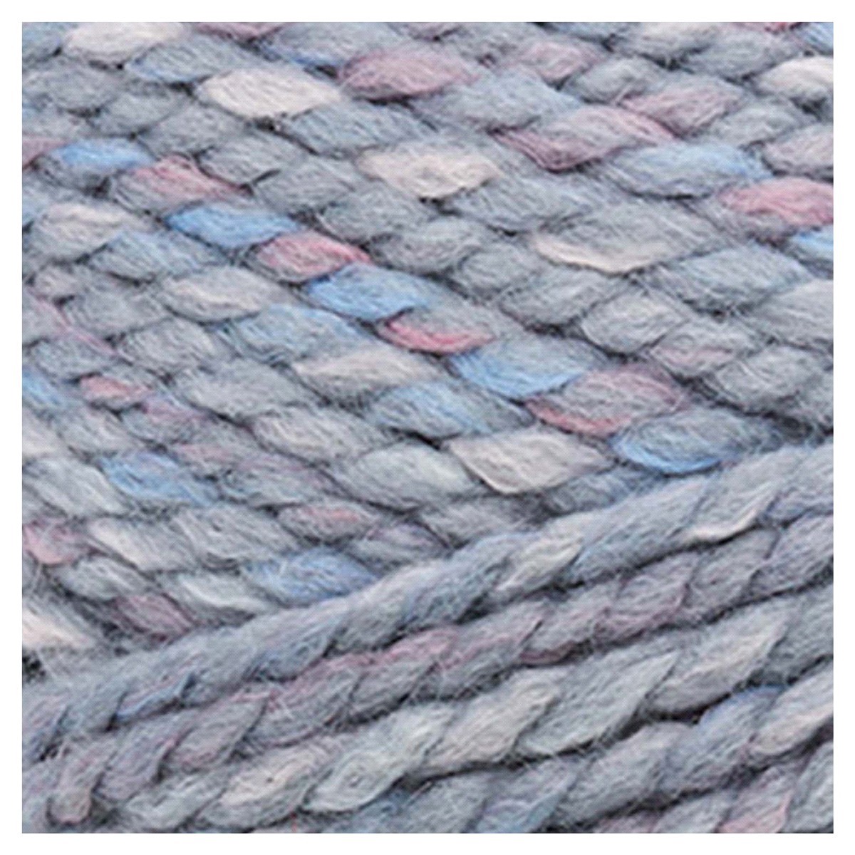 slide 2 of 2, Lion Brand Yarn Wool-Ease Thick & Quick 640-544 Storm Front, 5 oz