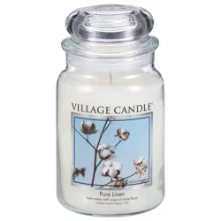 Village Candle Pure Linen Candle 1 ea