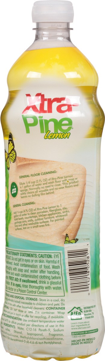 slide 9 of 11, Xtra-Pine Lemon Multipurpose Cleaner 28 fl oz, 28 oz