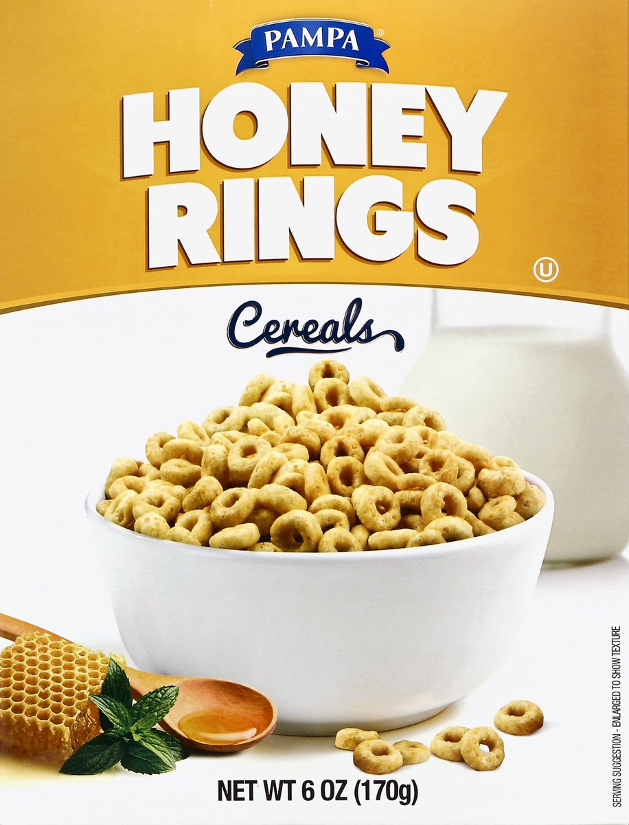 slide 4 of 4, Pampa Honey Rings Cereal 7 oz, 7 oz