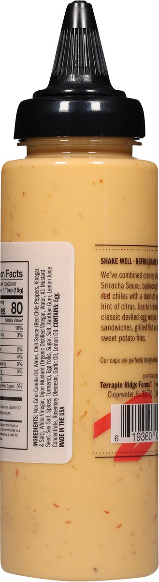 slide 11 of 13, Terrapin Ridge Farms Squeeze Srirarcha Aioli Garnishing Sauce 7.75 oz, 7.75 oz