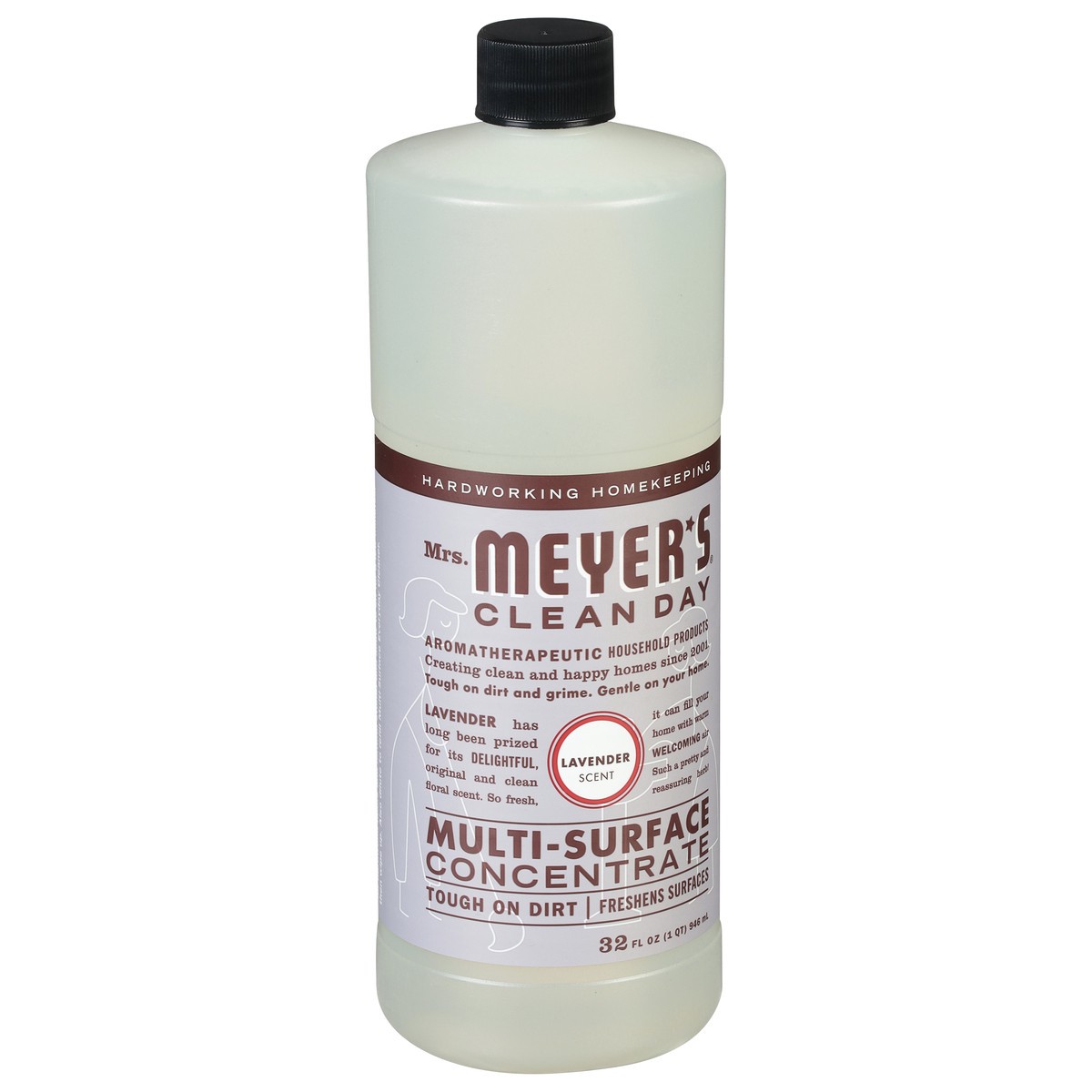 slide 4 of 9, Mrs. Meyer's Mrs. Meyer''s Clean Day Multi-Surface Cleaner Concentrate, Lavender Scent, 32 Ounce Bottle, 32 fl oz