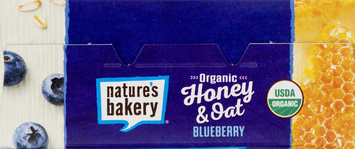 slide 5 of 9, Nature's Bakery Honey & Oat Blueberry Soft Baked Bars, 6 ct; 1.3 oz