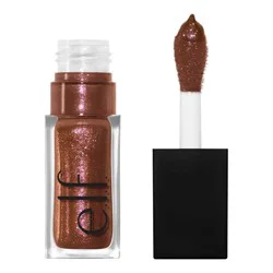e.l.f. Glow Reviver Lip Oil Glimmer, Chocoluxe
