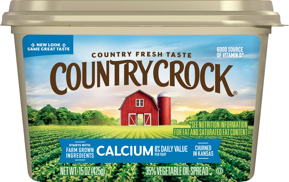 slide 5 of 8, Country Crock Calcium Spread, 