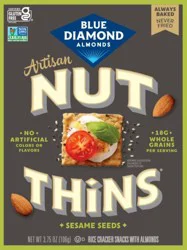 Blue Diamond Sesame Artisan Crackers