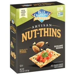 Blue Diamond Sesame Artisan Crackers