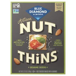Blue Diamond Sesame Artisan Crackers