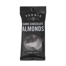 slide 1 of 1, Ferris Coffee & Nut Co. Dark Chocolate Almonds, 0.07 oz