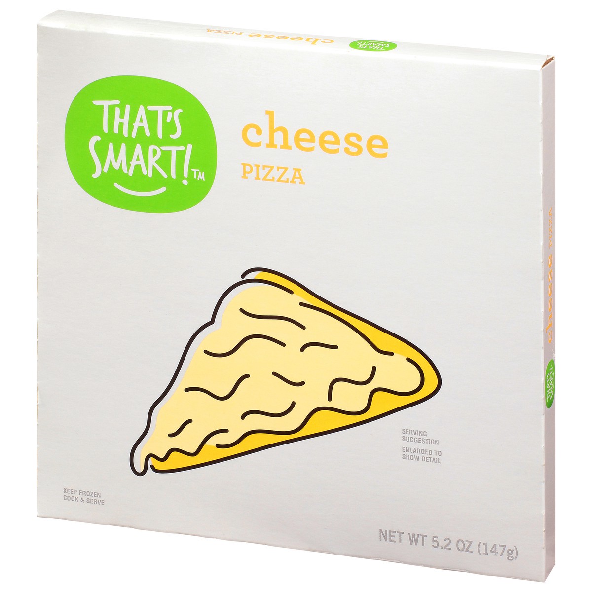 slide 2 of 16, That's Smart! Cheese Pizza 5.2 oz, 5.2 oz