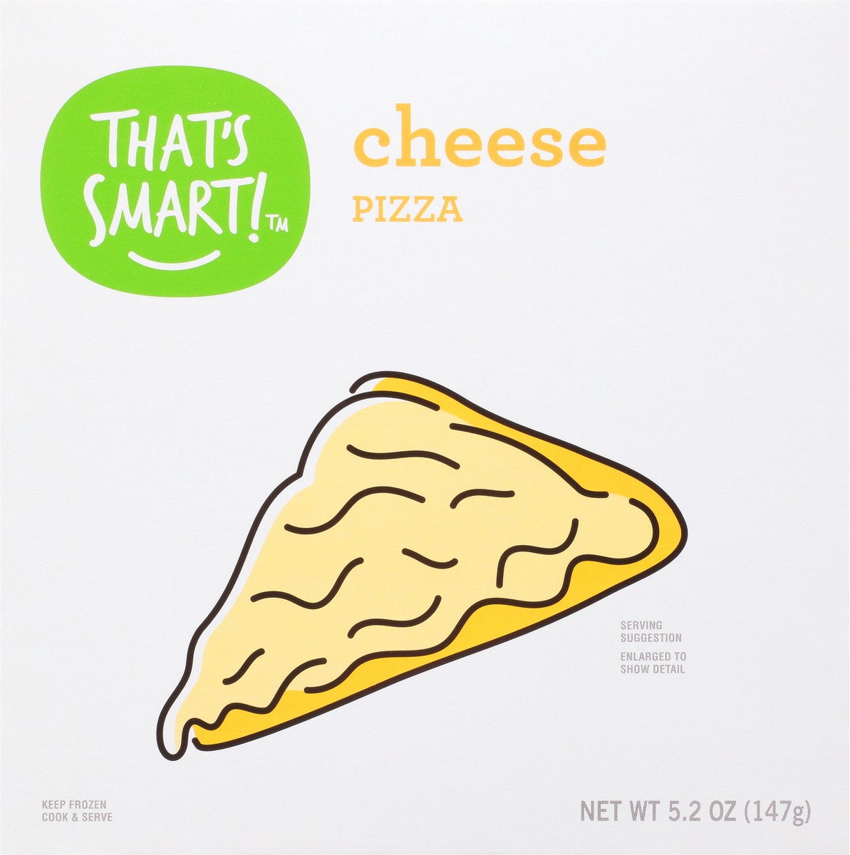 slide 1 of 16, That's Smart! Cheese Pizza 5.2 oz, 5.2 oz