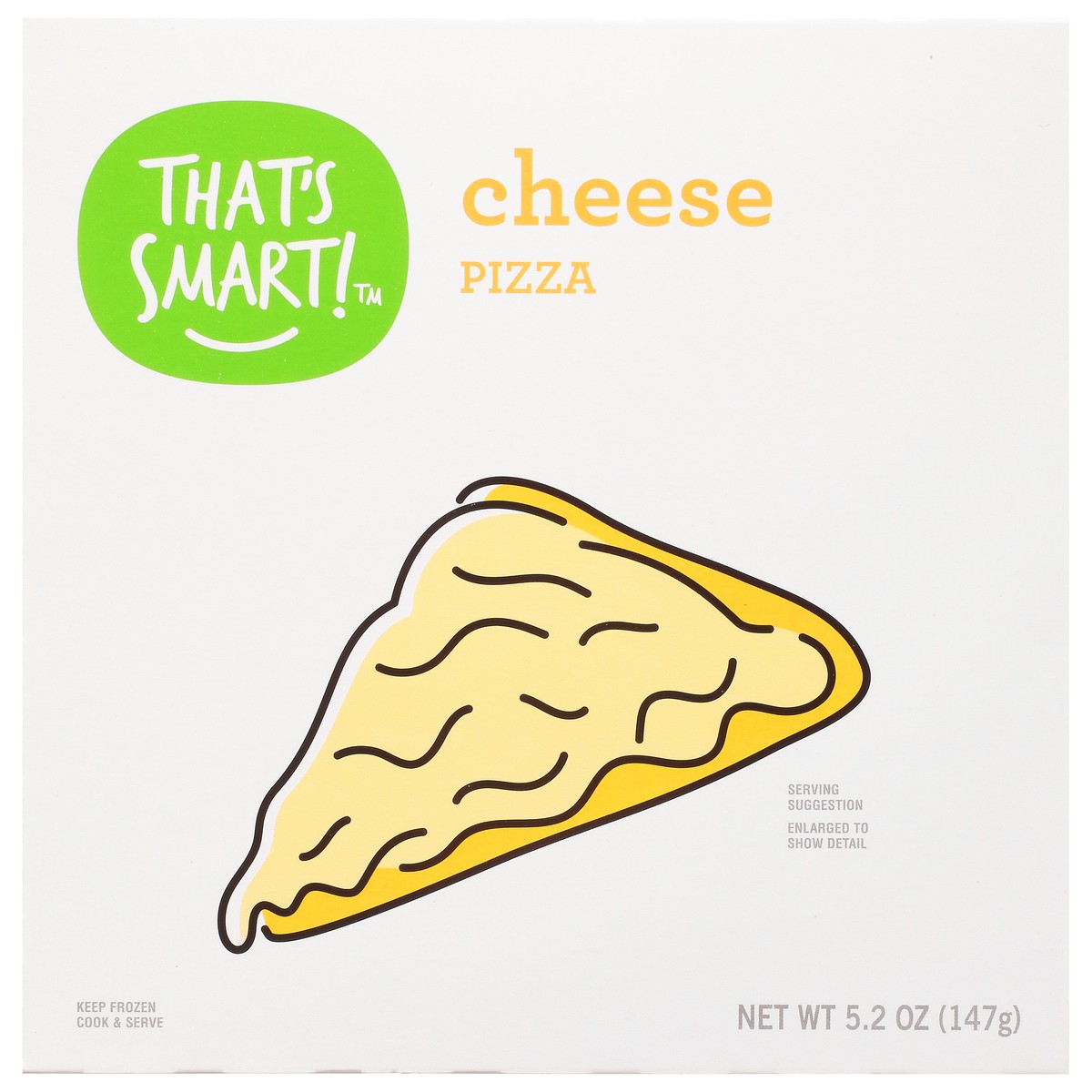 slide 15 of 16, That's Smart! Cheese Pizza 5.2 oz, 5.2 oz