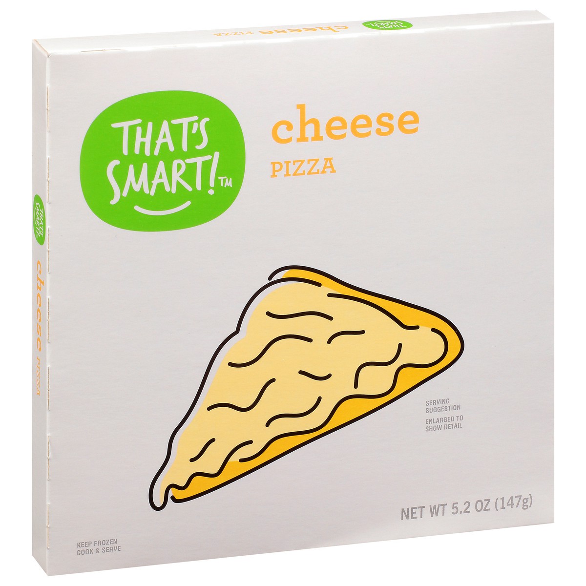 slide 14 of 16, That's Smart! Cheese Pizza 5.2 oz, 5.2 oz